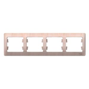 Рамка 4-м Glossa горизонт. сосна SE GSL001504