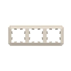 Рамка 3-м AtlasDesign Antique универс. беж. SE ATN100203