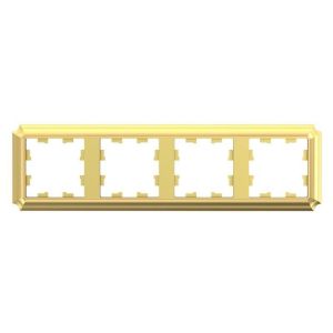 Рамка 4-м AtlasDesign Antique универс. зол. SE ATN101604