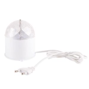 Лампа светодиодная «Диско» 6Вт шар 3LED RGB 230В IP20 в компакт. корпусе Neon-Night 601-252