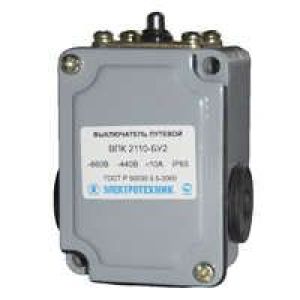 Выключатель путевой конечный ВПК 2110 10A толкатель Электротехник ET000522