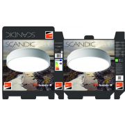Светильник светодиодный декоративный PPB Scandic-R 24Вт 4000К IP20 настенно-потолочный бытовой WH JazzWay 5036802
