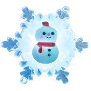 Фигура светодиодная «Снеговик на снежинке» 5.5х5.5см RGB Neon-Night 501-038