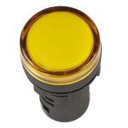 Лампа светосигнальная AD16DS d16мм 230В AC желт. IEK BLS10-ADDS-230-K05-16