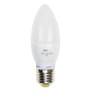 Лампа светодиодная PLED-ECO 5Вт C37 свеча 3000К тепл. бел. E27 400лм 230В JazzWay 2855312A