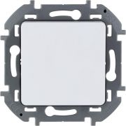 Выключатель кнопочный Inspiria 6А 250В без фиксации НО/НЗ механизм бел. Leg 673690