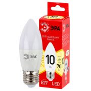 Лампа светодиодная LINE LED B35-10W-827-E27 R B35 10Вт свеча E27 тепл. бел. ЭРА Б0052377