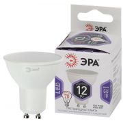 Лампа светодиодная LED MR16-12W-860-GU10 MR16 12Вт софит GU10 холод. бел. ЭРА Б0049076