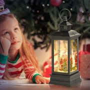 Светильник светодиодный новогодний декоративный «Дед Мороз» ENGDS-10 LED h 27.5см 3хАА таймер 6ч IP20 теплый бел. Эра Б0051941