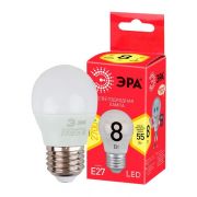 Лампа светодиодная RED LINE LED P45-8W-827-E27 R Е27 / E27 8Вт шар тепл. бел. свет Эра Б0053028