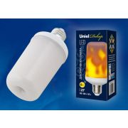 Лампа светодиодная LED-L60-6W-FLAME-E27-FR PLD01WH 6Вт матовая E27 декоративная (упак. картон) Uniel UL-00003360