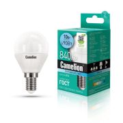 Лампа светодиодная LED10-G45/845/E14 10Вт 220В Camelion 13567