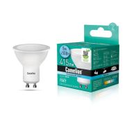 Лампа светодиодная LED5-GU10/845/GU10 5Вт рефлектор матовая 4500К бел. GU10 415лм 170-265В Camelion 10957