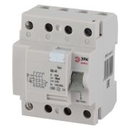 Выключатель дифференциального тока (УЗО) 4п 63А/30мА ВД-40 (электронное) SIMPLE-mod-46 ЭРА Б0039266