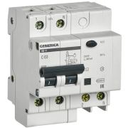 Выключатель автоматический дифференциального тока 2п 63А 300мА АД12 GENERICA MAD15-2-063-C-300