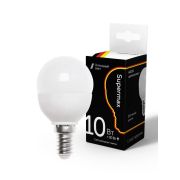 Лампа светодиодная Supermax 10Вт шар 45мм 6400К E14 230В КОСМОС Sup_LED10wGL45E1464