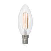 Лампа светодиодная LED-C35-9W/3000K/E14/CL/DIM GLA01TR Air диммир. картон Uniel UL-00005185