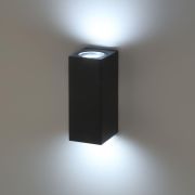 Подсветка декоративная WL38 BK MR16/GU10 (2 лампы по 35Вт) для интерьера фасадов зданий черн. Эра Б0054410