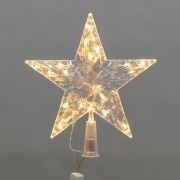 Фигура светодиодная «Звезда» 22см LED тепл. бел. 230В IP20 на елку постоян. свечение Neon-Night 501-006