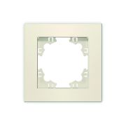 Рамка 1-м Афина сл. кость (ivory) Universal A0053-I