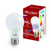 Лампа светодиодная LED A60 220В 12Вт E27 1020лм 4000К BELLIGHT 88297788