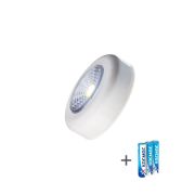 Фонарь-подсветка 1Вт COB LED 3xAAA (R03) корпус ABS-пластик бел. самокл. поверхность в комплекте двустор. скотч КОСМОС KOC305B