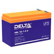 Аккумулятор профессиональный 12В 7.2А.ч Delta HRL 12-7.2 X