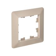Рамка 1-м AtlasDesign Air песочн./дым. бел. SE ATN221201