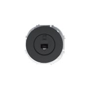 Розетка компьютерная СП OSEN RJ45 кат.6 механизм черн. бархат LEZARD 743-4288-140