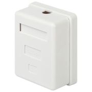 Розетка компьютерная 1-м RJ45 кат.5E неэкранир. Эра Б0056900