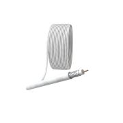 Кабель коаксиальный RG-6U 75 Ом CCS/(оплетка Al 32%) PVC бел. (уп.100м) Simple Эра Б0044595