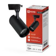 Светильник светодиодный трековый TOP-LINE TR-08-TL 15Вт 4000К IP40 1500лм 36град. черн. IN HOME 4690612046150