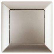 Выключатель 1-кл. СП Solo 4-101-04 10А 250В IP20 шампань Intro Б0053546