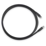 Патч-корд F/UTP кат.6A PC-ARM-FTP-RJ45-Cat.6a-3m-PE 2xRJ45/8p8c экранир. армированный гофрированной стальной лентой РЕ внешн. 3м черн. Cabeus 10140c