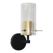 Светильник «Эсми» 511 (плафон 0015) НББ 01-60-180 Е27 (ИМ) настенный черн. зол. Элетех 1005405251