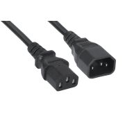 Кабель питаниямонитор-компьютер IEC 320 C13-IEC 320 C14 (3х1.0) PC-189-VDE-1.0-1.8M 1.8м Cabeus 11016c