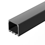 Профиль PLS-LOCK-H25-3000 ANOD Black L3000 алюм. Arlight 044847
