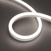 Лента светодиодная MOONLIGHT-SIDE-A140-12x24mm 24V Day 5000К 9.6Вт/м IP68 wire x2 прямой вывод кабеля герметичная (уп.5м) Arlight 042800