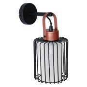 Светильник «Манго» 511 (плафон 9001) НББ 01-60-166 Е27 [ИМ] настен. черн.муар медь Элетех 1005405090