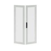 Дверь двустворчатая для IT-CQE 1800х800 перфорир. RAL7035 DKC RGITCPMD1880