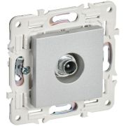 Розетка телевизионная проходная TV SKANDY SK-A17S серебр. IEK SK-A10-P-K23