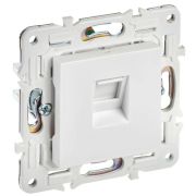 Розетка компьютерная RJ45 кат.6 SKANDY SK-K02W арктич. бел. IEK SK-K10-2-K01