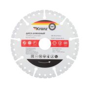 Диск алмазный универс. профессиональный Мультирез 125х22.2мм вакуумное спекание Kranz KR-90-0100-2