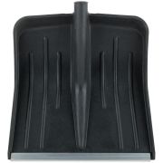 Лопата для уборки снега большая 420х420мм без черенка пластик. 68100