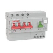 Выключатель автоматический дифференциального тока 4п C 16А 30мА 6кА тип A MDV63 YON MDV63-42C16-A
