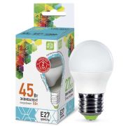Лампа светодиодная LED-Шар-standard 5Вт шар 4000К нейтр. бел. E27 450лм 160-260В ASD 4690612002187