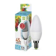 Лампа светодиодная LED-Свеча-standard 5Вт свеча 4000К нейтр. бел. E14 450лм 160-260В ASD 4690612002224
