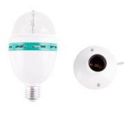 Лампа светодиодная «Диско» 6Вт 3LED RGB E27 230В IP20 с подставкой Neon-Night 601-251