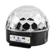 Лампа светодиодная «Диско-шар» 15Вт 6LED RGB 230В IP20 с пультом ДУ и Bluetooth Neon-Night 601-257