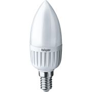 Лампа светодиодная 94 480 NLL-P-C37-5-230-2.7K-E14-FR 5Вт свеча 2700К тепл. бел. E14 330лм 176-264В Navigator 94480
